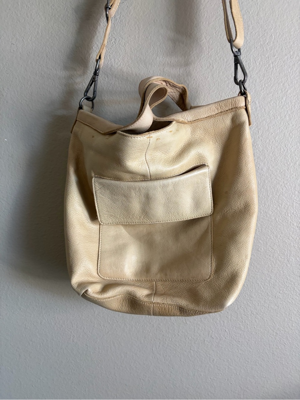 LATICO Bianca Honey Leather Tote Crossbody Purse